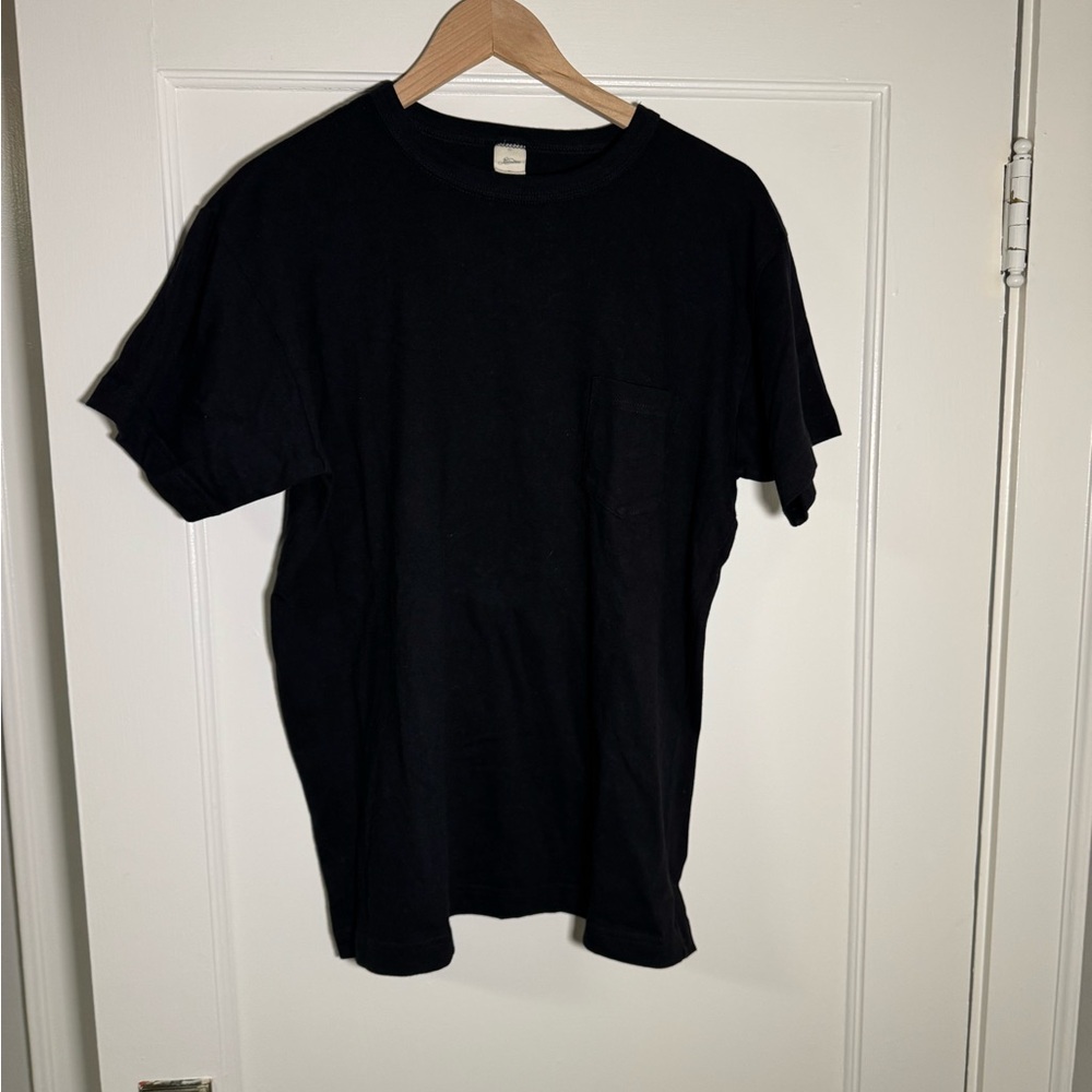 Three Sixteen Classic Black Men's Pocket T-Shirt
